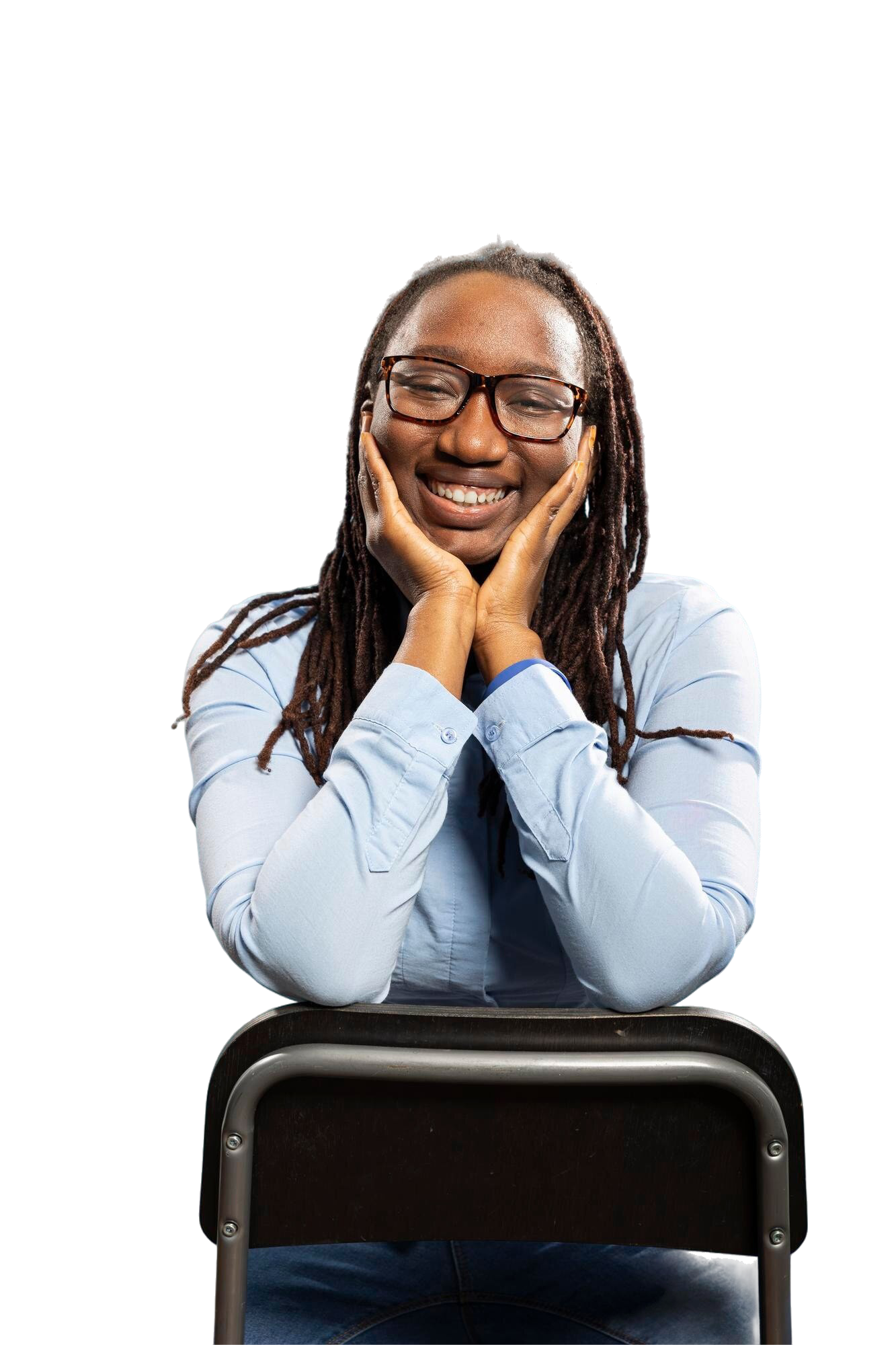 A smiling PacketRide team member